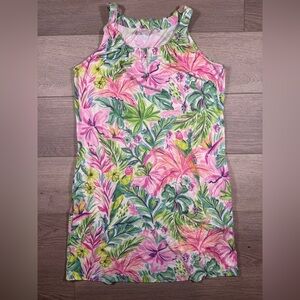 Stella Parker dress medium soft floral bright